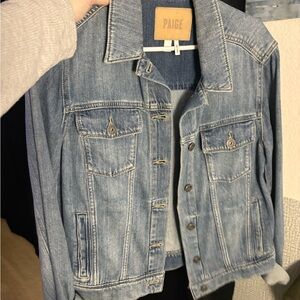 PAIGE Classic Blue Denim Jacket